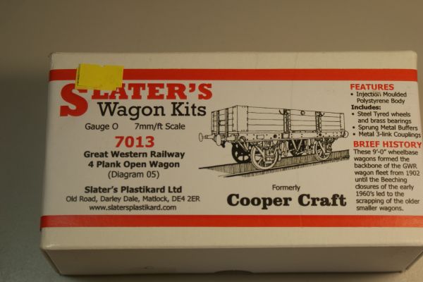 Slaters 7013 wagon kit
